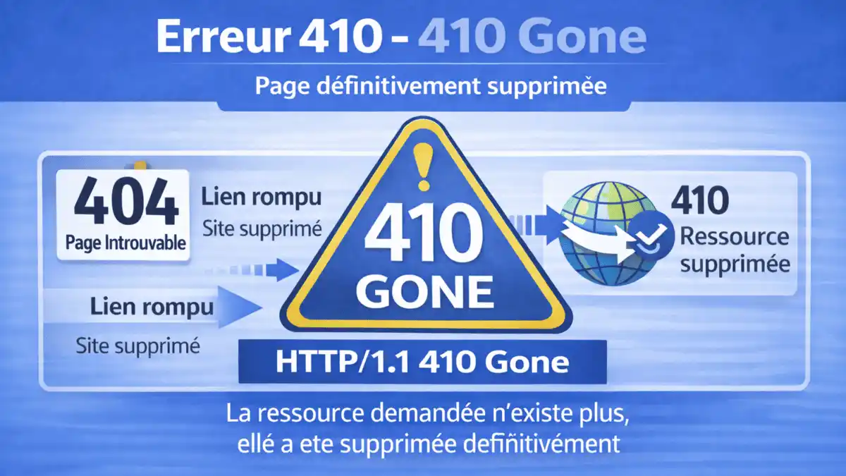 Erreur 410 Gone : Définition, Impact SEO et Usage