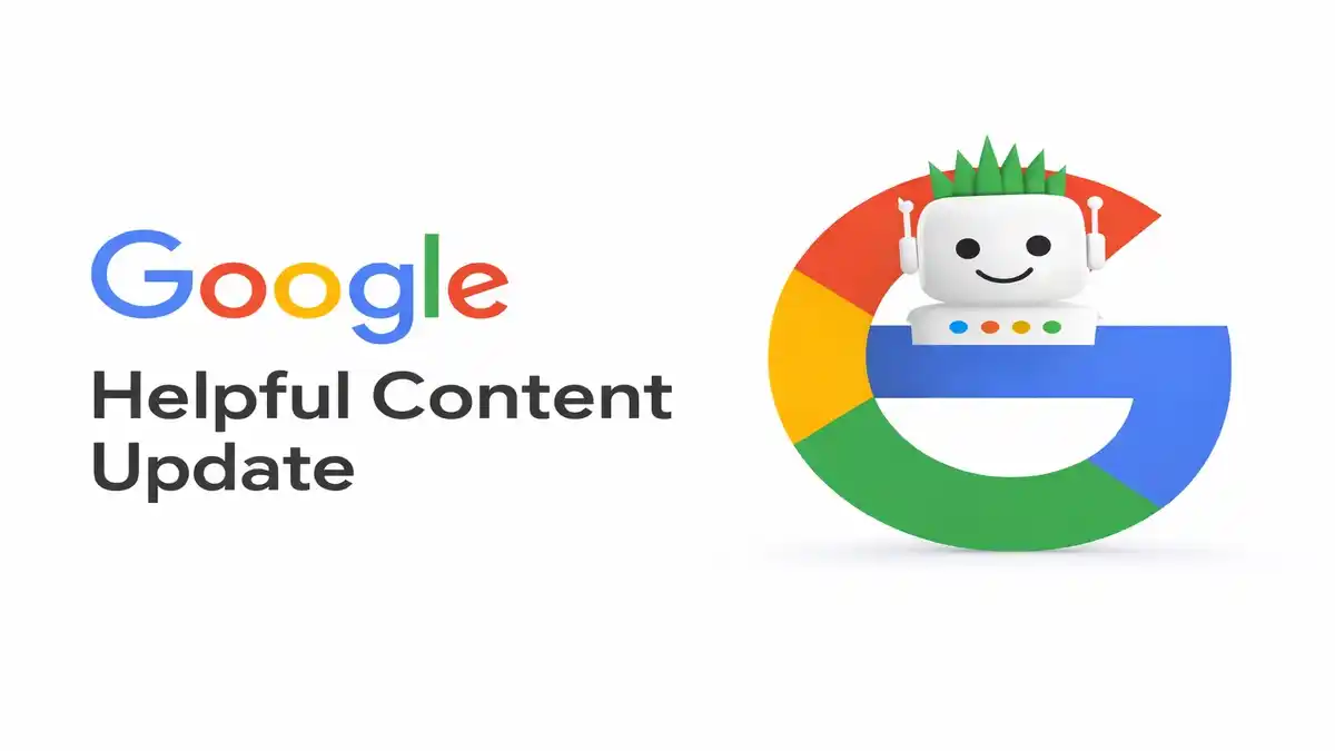 Illustration de la Google Helpful Content Update
