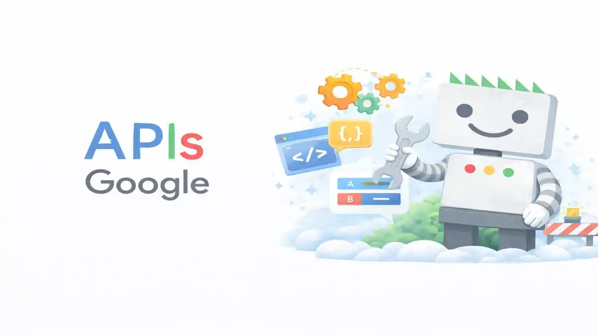 Illustration des différentes APIs Google pour le SEO et le crawl