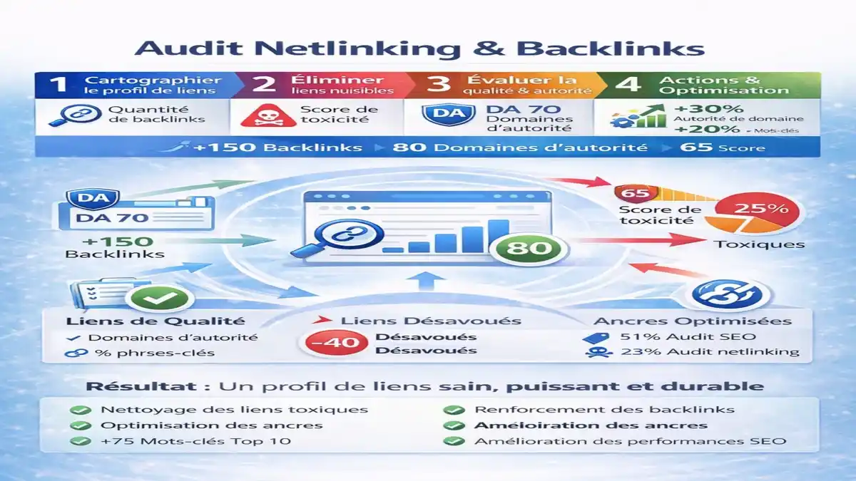 Audit Netlinking : Analysez, Nettoyez et Optimisez vos Backlinks
