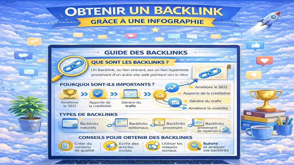 Infographie Backlink : Stratégie de Link Baiting pour le SEO